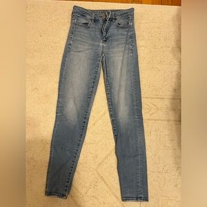 AE Hi-Rise Jegging, Light Wash